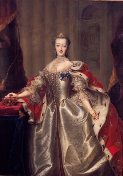 Sophie-Madeleine von Brandenburg-Kulmbach von Andreas Brünniche